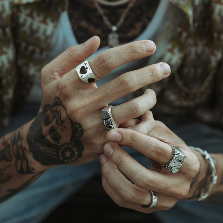 LIGHTER RING IN SILVER